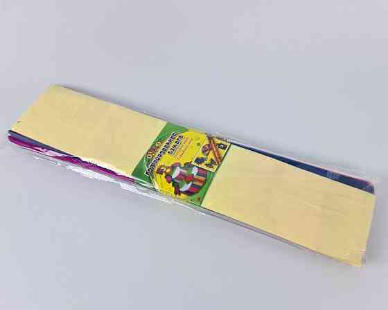 Бумага креповая 50x200см. (10цветов ,)ассорти  (1 пачка) Харьков