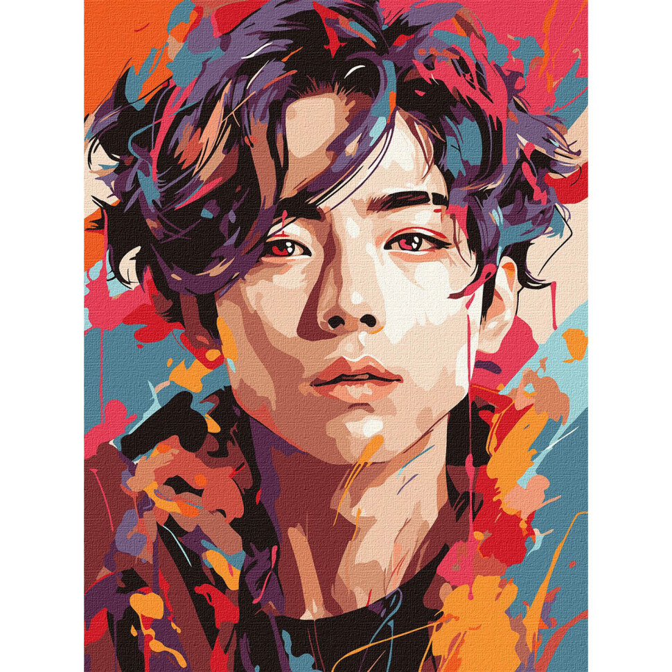 Картина за номерами "Гра кольорів" KHO8395 30x40 см Вінниця - фото 1