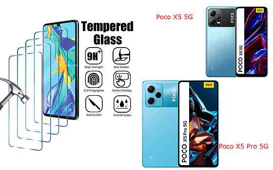 Захисне скло ArmorGlass для Poco X5 5G, Poco X5 Pro 5G – стійке до подряпин та ударів Київ