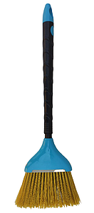 Веник с длинной пластиковой ручкой Мега №3 