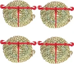 Сервер Grzechotka do Кріплення ładunków łańcuchowych - 3/8 cala 1/2 10-stopowy łańcuch transportowy bezpieczne wiązanie i Київ