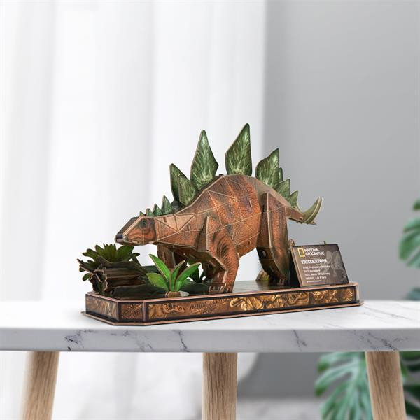 3D пазл CubicFun National Geographic Dino Стегозавр (DS1054h) Харьков - изображение 4