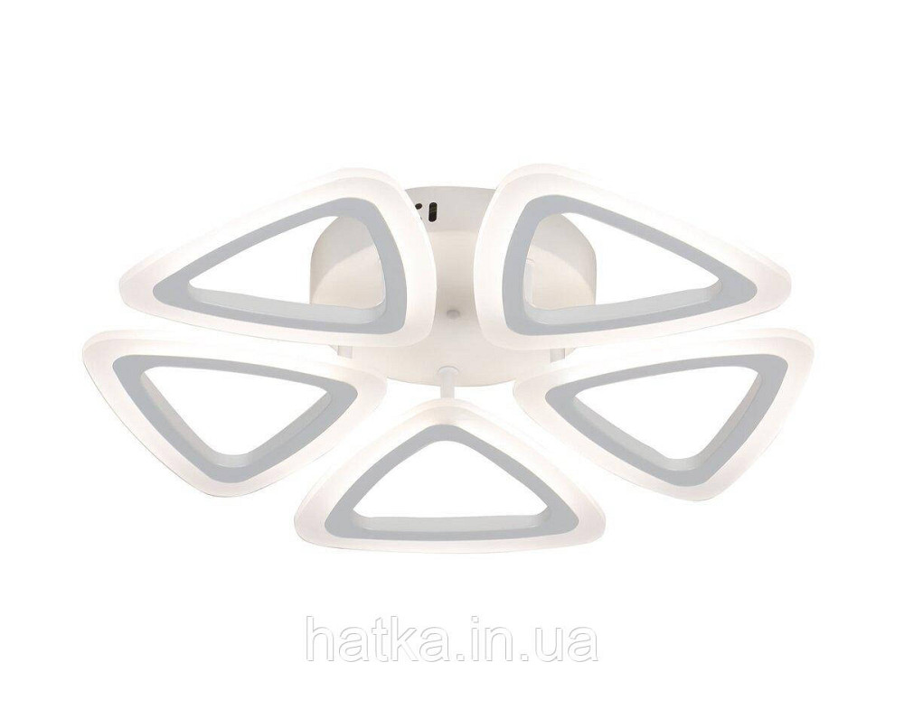 Світлодіодна люстра VALESO G 2717/5 Білий 60W Київ - фото 1