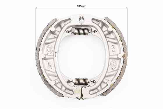 Гальмівні колодки задні к-кт, 105мм (барабан, накладки з вибіркою) 10", 12" Київ