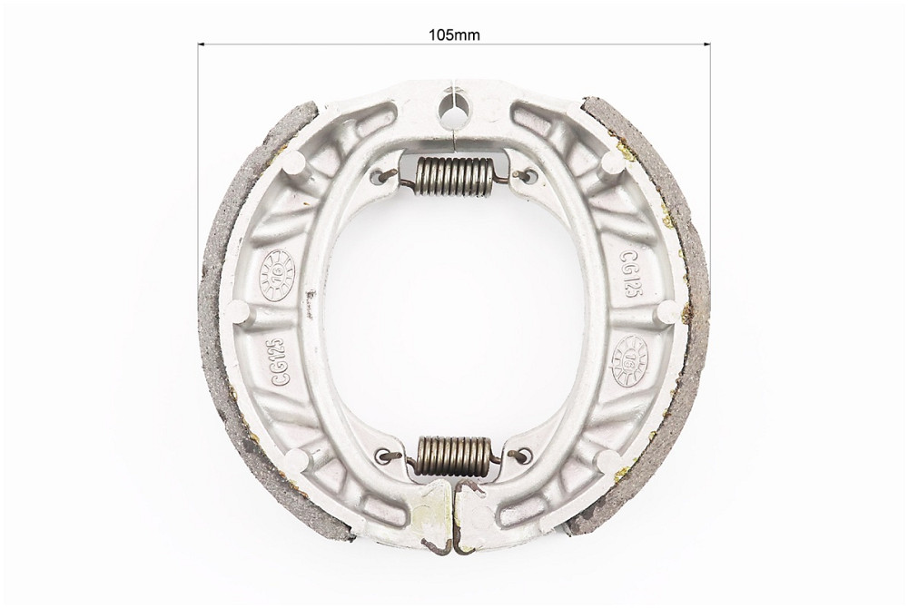Гальмівні колодки задні к-кт, 105мм (барабан, накладки з вибіркою) 10", 12" Київ - фото 2
