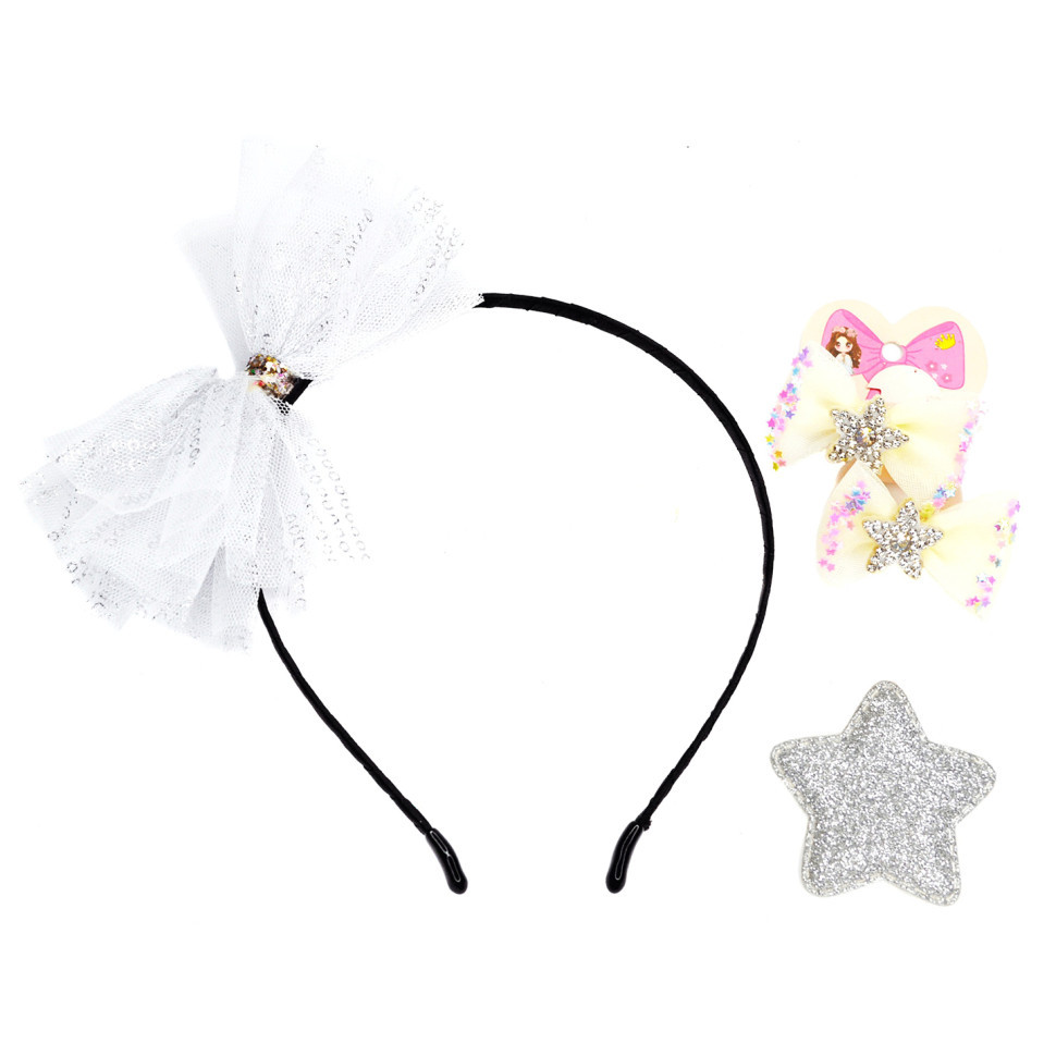 Дитячий набір "Принцеса" 0105-036-4 обруч, резинка, затискач Вінниця - фото 1