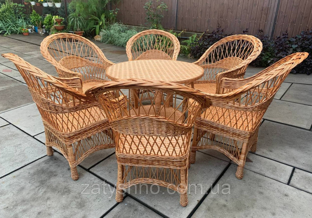 Садовая мебель, большой набор с креслами и столом Киев - изображение 7