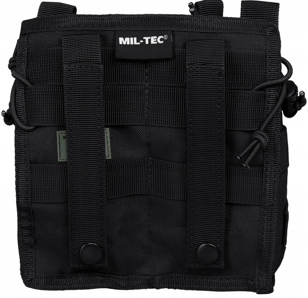 Тактический двойной Подсумок под магазины АК/М4/М16 с системой Molle Mil-Tec от Sturm (13497002) Black Нововолынск - изображение 4