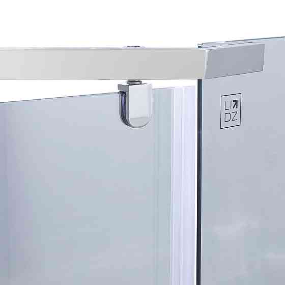 Душевая кабина Lidz Dozorca SC90x90.CRM.LOW.TR, стекло прозрачное 6 мм Киев