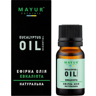 Эфирное масло Mayur Эвкалипта 10 мл (4820230952049) Винница - изображение 2