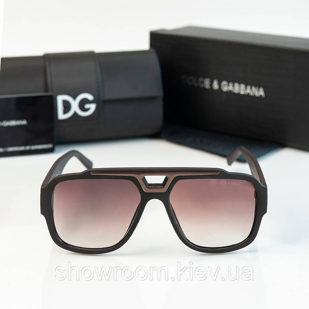 Стильные женские солнцезащитные очки D&G (0421-1) Киев - изображение 3