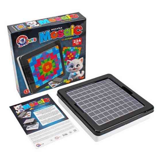 Детская мозаика "Калейдоскоп" ТехноК 3199TXK 224 фишки Винница