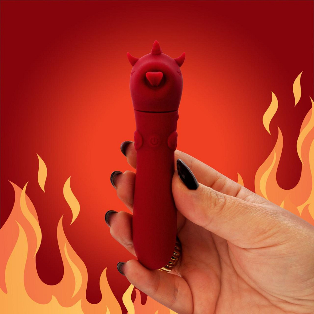 Вібратор-єдиноріжка Unihorn USB Bullet – Blaze Diablo віброкуля, USB-зарядка, 10 режимів Sex Aura Київ - фото 8