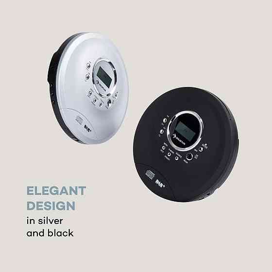 Портативный CD плеер Auna CDC-200 DAB+ Discman DAB+/FM MP3-CD ЖК-дисплей Германия Днепр