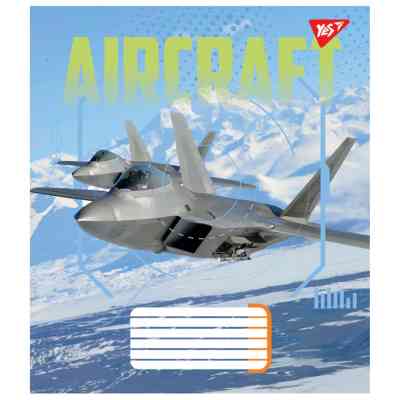 Зошит Yes Aircraft А5 60 аркушів лінія (767152) Вінниця
