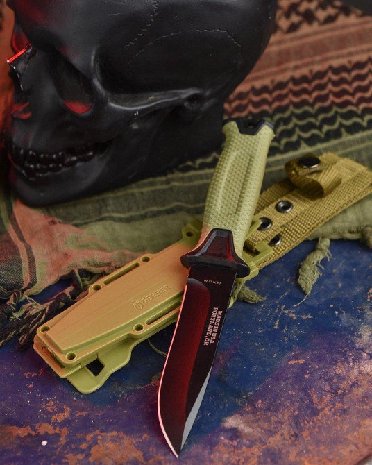 Оригінальний ніж Ніж Gerber Strongarm Fixed Blade oliva Одеса - фото 4