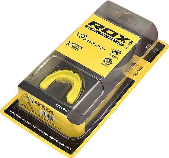 Капа боксерська RDX GEL 3D Elite Yellow Кам'янське