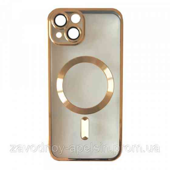 Iphone 15 Чехол магнит Titanium Gold (золото) Одесса