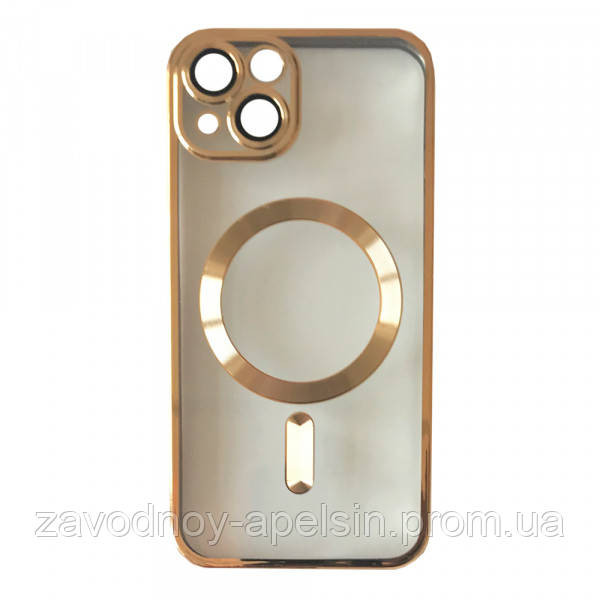 Iphone 15 Чехол магнит Titanium Gold (золото) Одесса - изображение 1