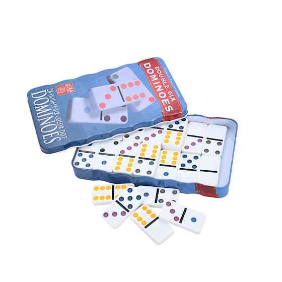 Настольная игра «Домино» TD202322 в железном пенале Винница
