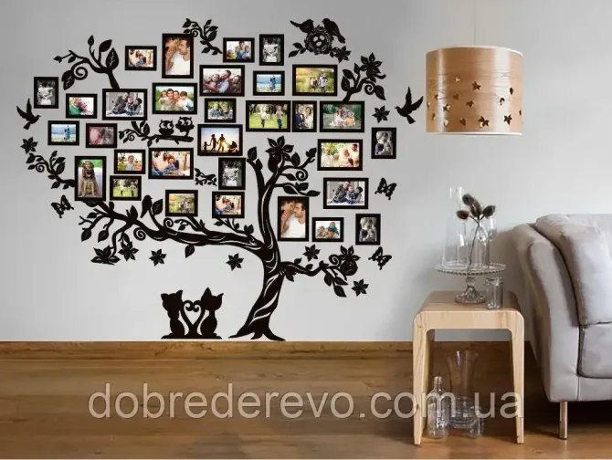 Семейное дерево Big Tree на 30 фото рамок, Родовое дерево Big Tree 1 Вижница - изображение 2