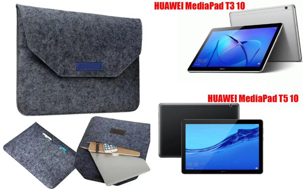 Сумка Wool із войлока для планшета Huawei Mediapad T3 7 (Bg2-U01) Київ - фото 1