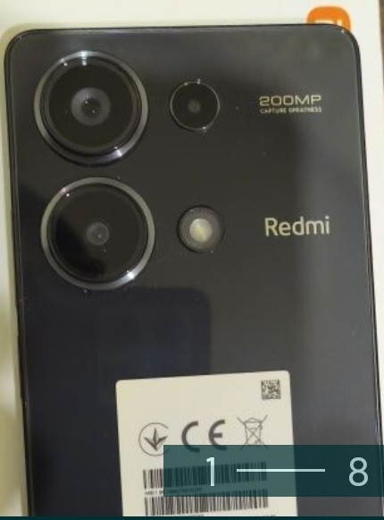 Смартфон Xiaomi redmi note 13 Pro 4g 8/256 Midnight Black Київ - фото 8