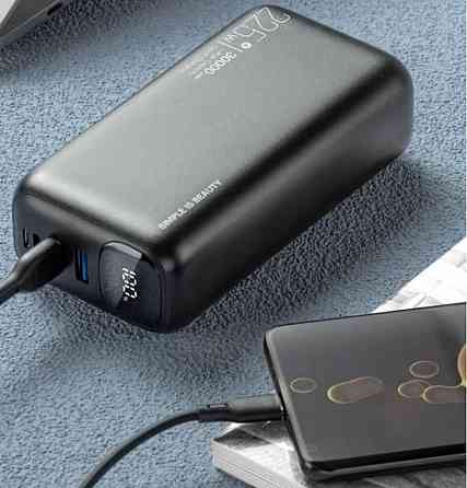 Павербанк PowerBank зі швидкою зарядкою 30000mAh XO PR200 ОПТ 22,5W. Киев