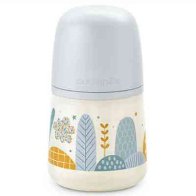 Бутылочка для кормления Suavinex Dreams 150 мл, физиологическая соска, медленный поток, голубая (308316) Винница