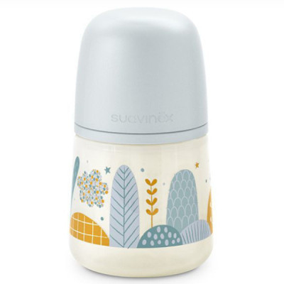 Бутылочка для кормления Suavinex Dreams 150 мл, физиологическая соска, медленный поток, голубая (308316) Винница - изображение 1