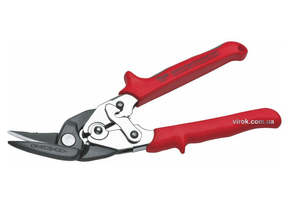 Ножиці для листового металу NWS : ліві, t= 1.0-1.2 мм, леза l= 30 мм, L= 250 мм Одесса - изображение 1