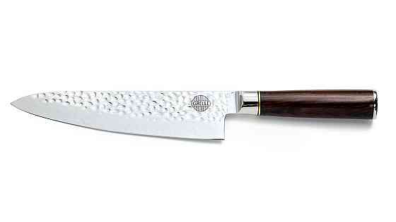 Професійний ніж шеф кухаря із дамаської сталі Chefs Knife 20,5 см GRILLI 88815 Код: 012181 Рівне