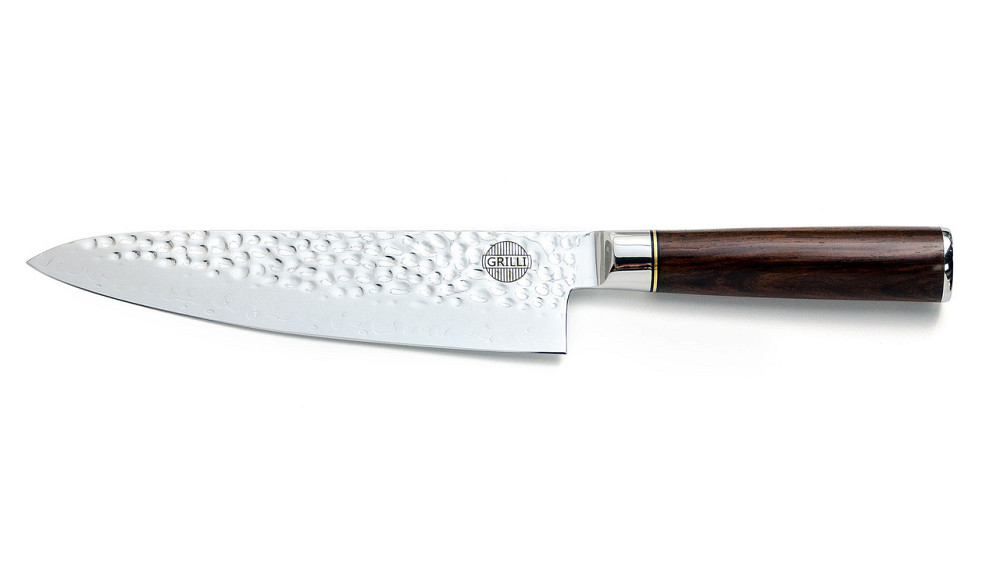 Профессиональный нож шеф повара из дамасской стали Chefs Knife 20,5 см GRILLI 88815 Код: 012181 Ровно - изображение 2