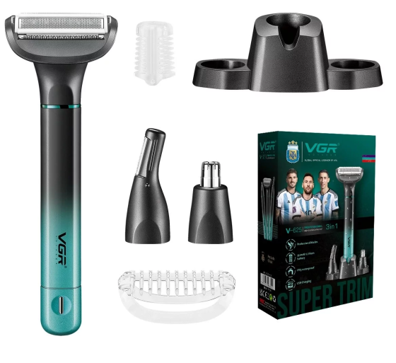 Чоловічий тример VGR V-625 з насадками Вінниця