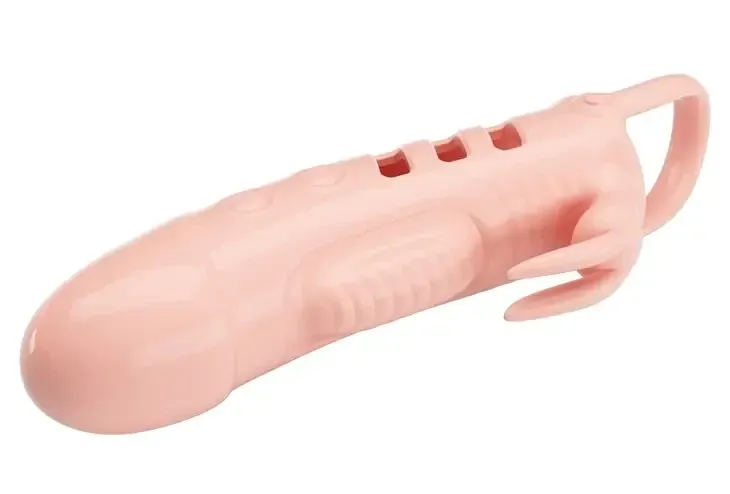 Удлиняющая насадка с вибростимуляцией ( на 2,5 см ) PRETTY LOVE - PENIS SLEEVE Sloane, BI-026243 Sex Aura Киев - изображение 6