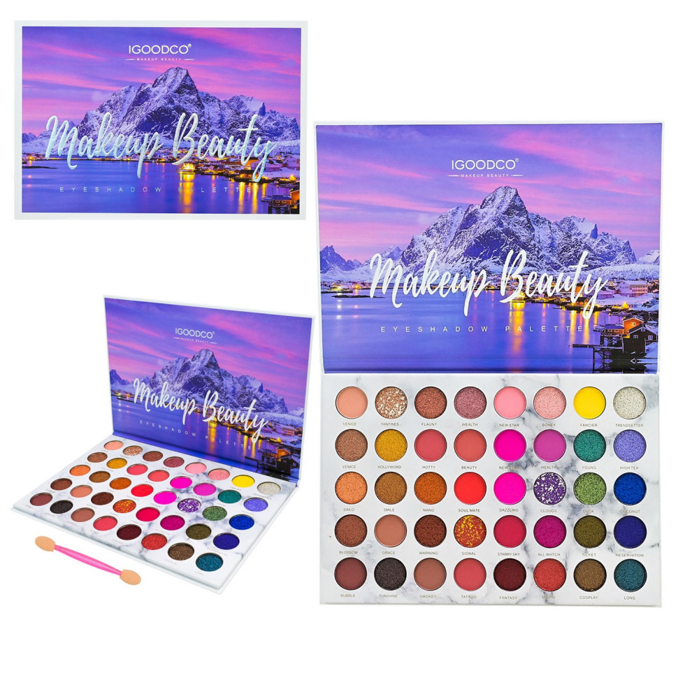 Детская палетка теней для век LK3750, 40 цветов, с аппликатором Винница - изображение 4