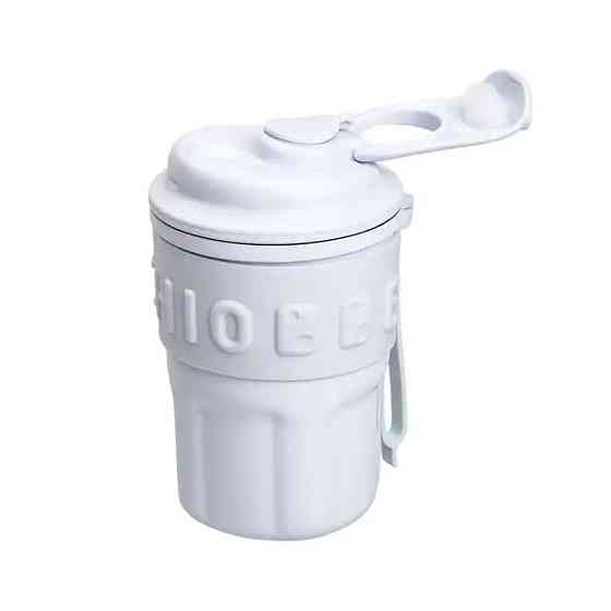 Yiwu Термочашка Chiobbe з трубочкою та ремінцем 450 мл блакитна HP-14-18BL Киев