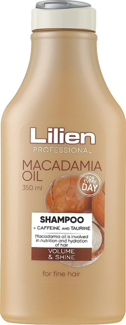 Шампунь для тонких волос Lilien Macadamia Oil Shampoo Львов - изображение 1