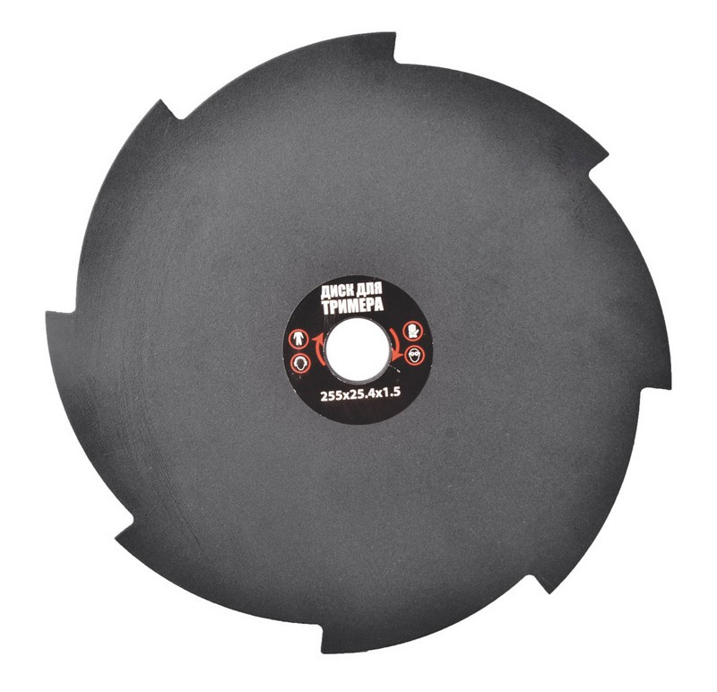 Диск для тримера MASTERTOOL 255×25,4×8Т 19-1910 Коломия - фото 2