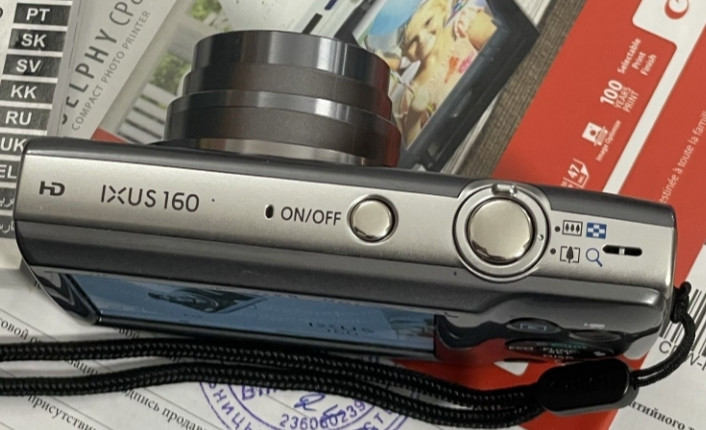 Фотоаппарат Canon Power Shot IXUS 160 Киев - изображение 5