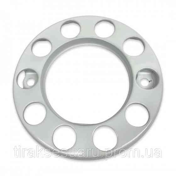 Ковпак колеса металевий передній 22.5 (Білий) . Ковпаки на колеса 22.5 передні Луцьк