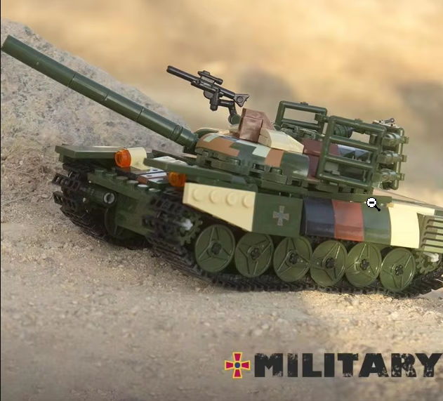 Конструктор детский Танк 