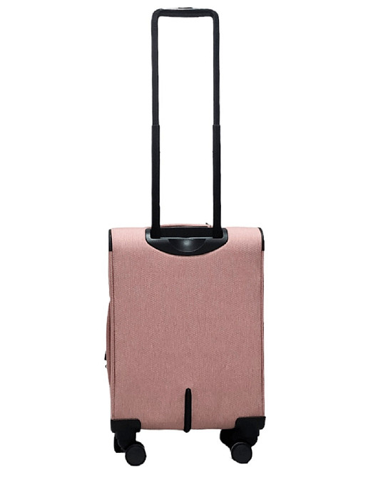 Чемодан тканевый AIRTEX 828 малый 55 см 4 колеса розовый Киев - изображение 3