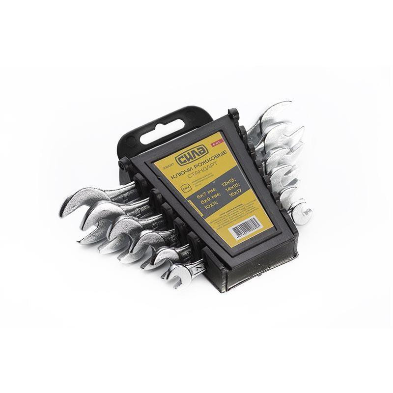 Набор ключей рожковых 6шт (6х7,8х10,10х12,12х13,14х17,19х22) Харьков - изображение 1