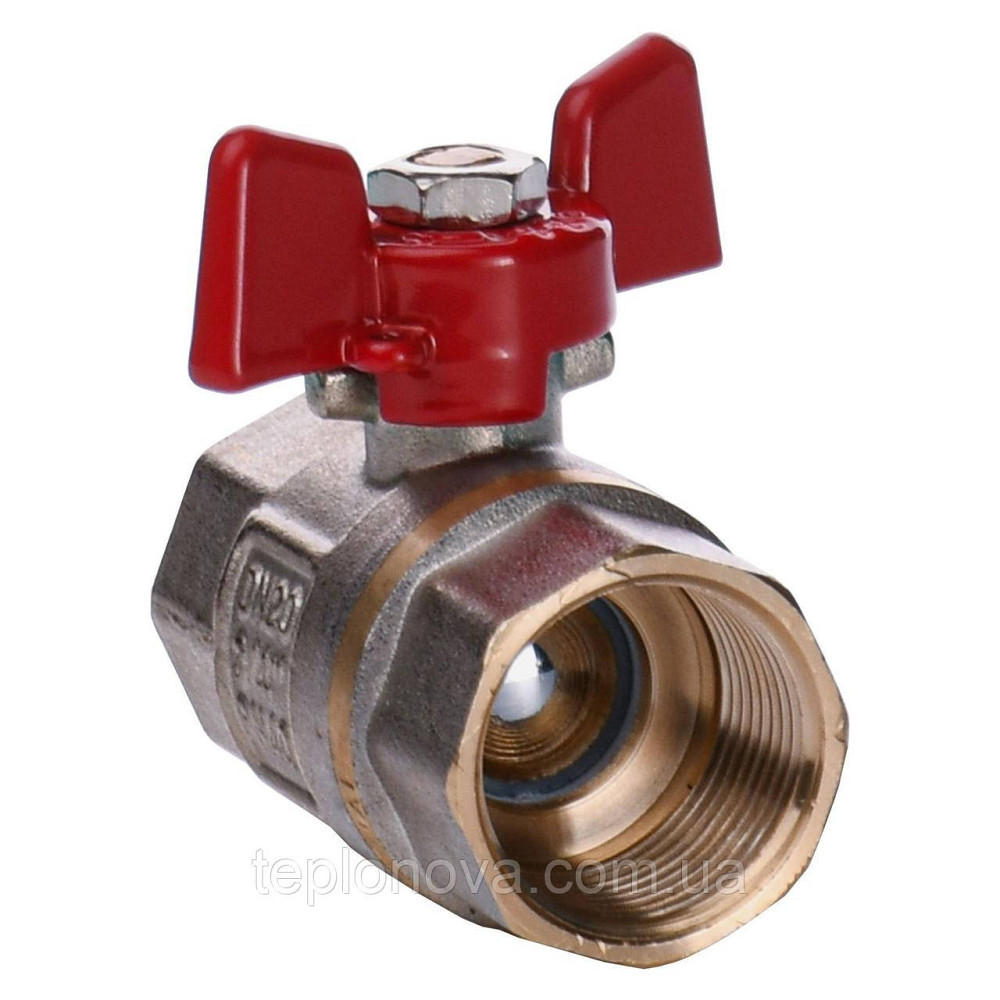 Кран шаровый прямой Q PROFESSIONAL 3/4″ ВВ КБ PN40 QP151 Черновцы - изображение 3