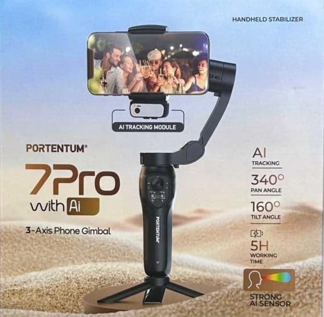 Стабилизатор PORTENTUM 7 Pro с Ai-модулем 1 шт. Open Box! Харьков - изображение 5