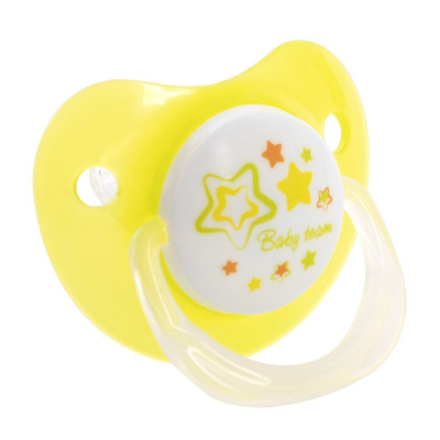 Пустушка Baby Team Силіконова ортодонтична від народження (4824428030014) Вінниця - фото 1