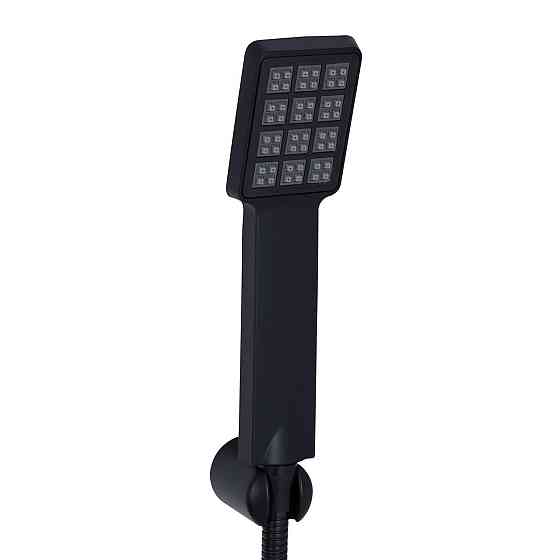 Змішувач для ванни Lidz Wawel 006 (з душовим гарнітуром) (k35) LDWAW006BLA45393 Black Київ