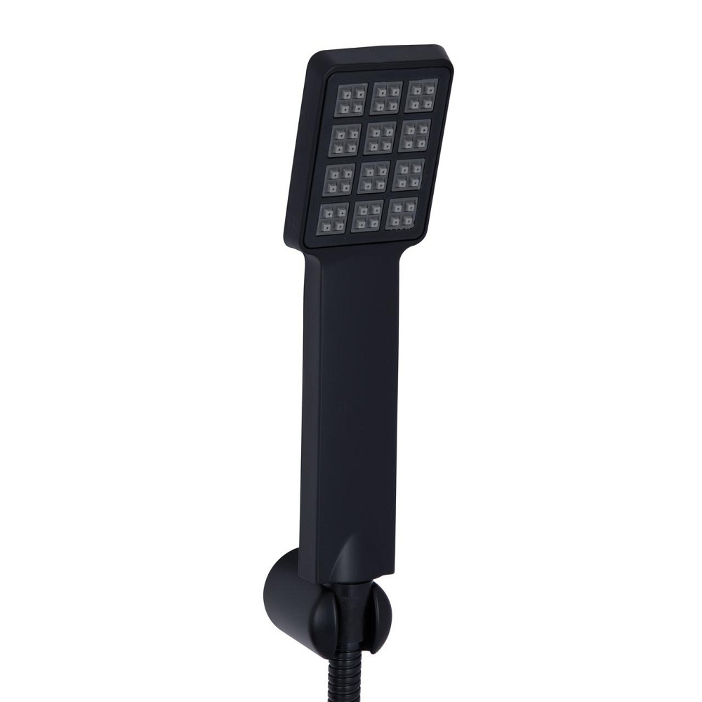 Змішувач для ванни Lidz Wawel 006 (з душовим гарнітуром) (k35) LDWAW006BLA45393 Black Київ - фото 4