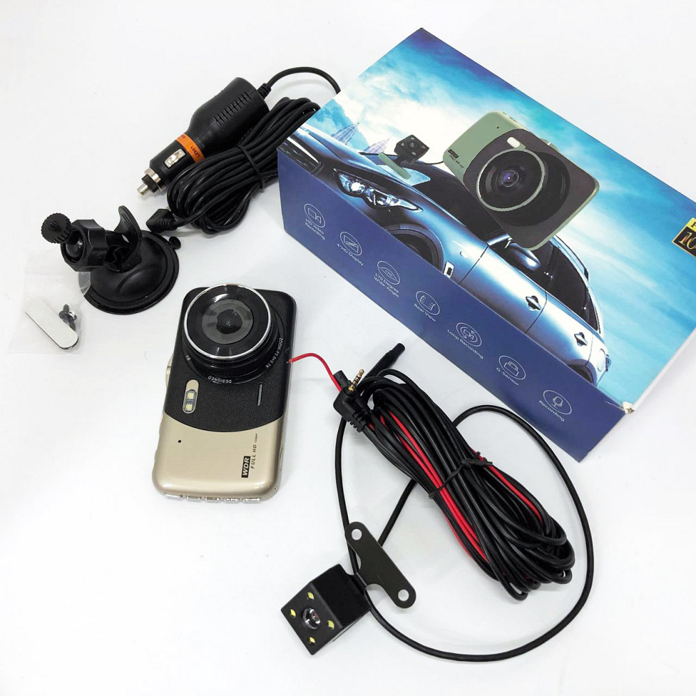 Автомобільний відеореєстратор X600 LCD 4 Angel Lens камери 1080P Full WX-399 HD TF Київ - фото 8